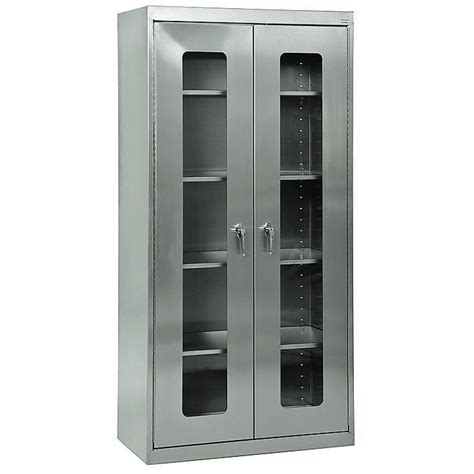 clear-view steel shelf cabinets|welded steel storage cabinets.